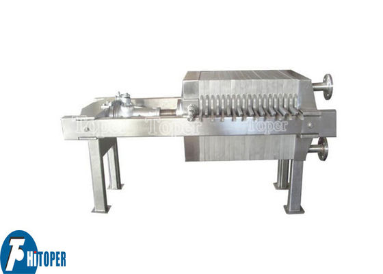 Stainless Steel Filter Press for Liquid Medicine Beverage Juice Syrup Vinegar and Oils Filtration with Various Filter Media Options