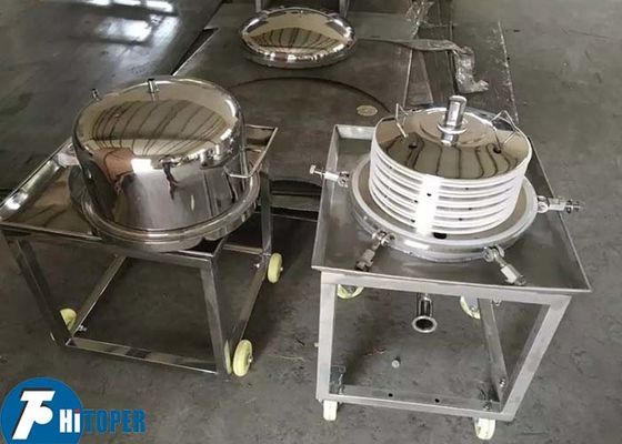 Durable Plate and Frame Filter with Stainless Steel Sealed Design Offering 25 Square Meter Filter Area and 14 Tons Per Hour Water Flow Capacity
