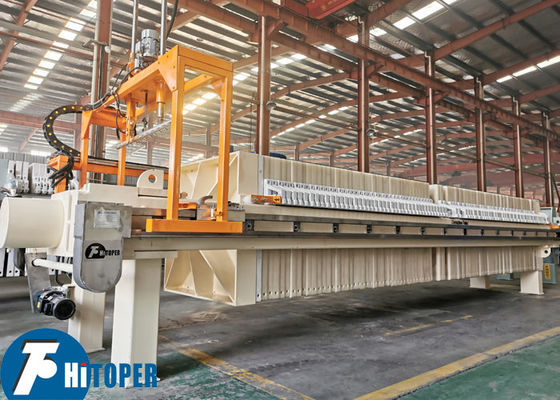 Mineral Concentrate Dewatering Using Chamber Filter Press with Large Capacity and Advanced Solid Liquid Separation Mechanism