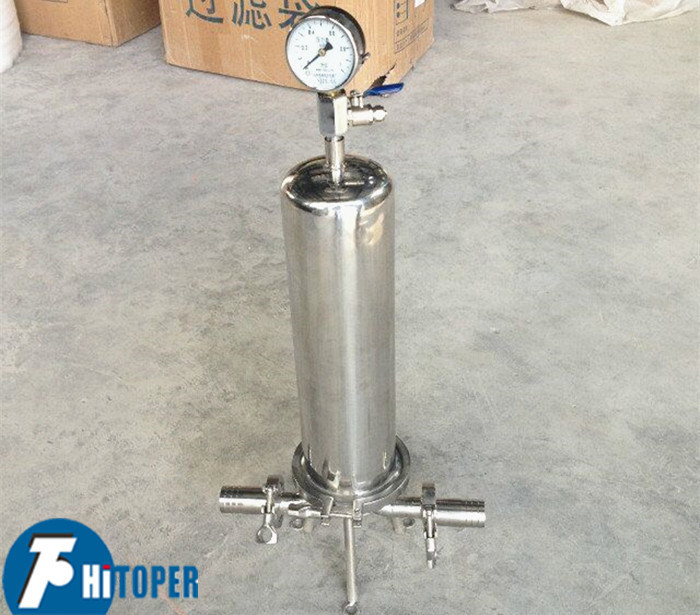 Stainless Steel Cartridge Filter Housing for Solid Liquid Separation and Liquid Purification in Multiple Industrial Sectors