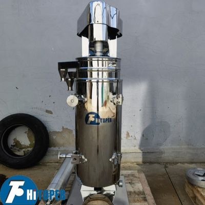 Высокоскоростная девственная кокосовая масло трубчатая центрифуга GF тип 8L барабан объем для пищевого масла